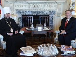 Епифаний встретился в Вашингтоне с госсекретарем США