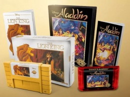 16-бит игры Aladdin и The Lion King вернутся в настоящих картриджах по $100