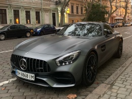 Новейший спорткар Mercedes-AMG GT C в Украине