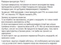 "Отсев составляет 29%". Завершился первый этап переаттестации прокуроров