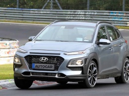Hyundai испытал спортивную версию кроссовера Kona на Нюрбургринге