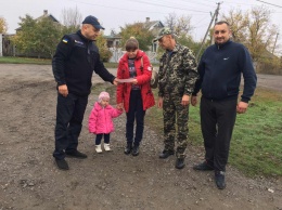 В Днепропетровской области спасатели и волонтеры провели профилактические работы