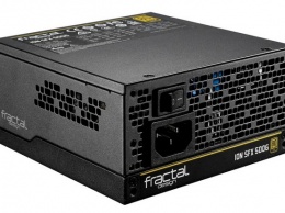 Блоки питания Fractal Design Ion SFX Gold выпускаются мощностью 500 и 650 Вт