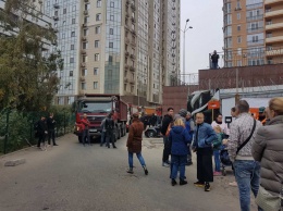 Противостояние жителей Гагаринского плато в Одессе и "титушек застройщика": новый виток