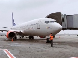 Scandinavian Airlines выполнила первый за 8 лет рейс в Украину