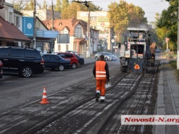 В Центре Николаева ремонтируют ул. Садовую - на ремонт потратят 11 млн грн