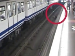 Засмотрелась в телефон: в Мадриде девушка упала под поезд в метро