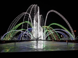 В Кременчуге появится светодиодный зимний фонтан
