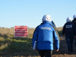 ОБСЕ зафиксировала обстрел на участке разведения в Петровском