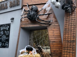 Смерть с косой, пауки и тыквы: как готовятся к Хэллоуину в Мелитополе