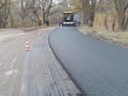 Новая дорога в Днепровском уже видна (фото)