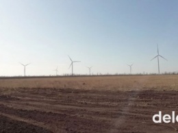В Украине заработала одна из крупнейших ветряных электростанций
