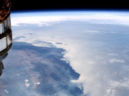 Спутник NASA зафиксировал разрушительные пожары в Калифорнии