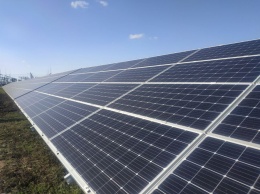 На Днепропетровщине открыли самую большую солнечную электростанцию в Украине