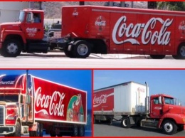 «Люблю Колу»: Автолюбитель показал машины для перевозки «Coca Cola» и рассказал про них