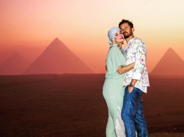 Это любовь! Кэти Перри отметила 35-летие с Орландо Блумом в Египте
