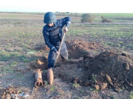 Обнаруженные возле Тягинки артснаряды ликвидированы херсонскими пиротехниками