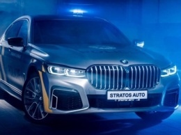 Флагманский седан BMW отправился на службу в полицию