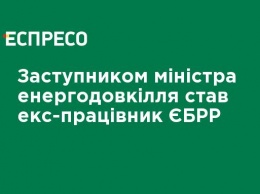 Заместителем министра энергетики и защиты окружающей среды стал экс-сотрудник ЕБРР