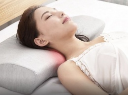 Умная подушка Xiaomi имеет 15 вариантов массажа и настраиваемый подогрев