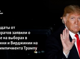 Кандидаты от демократов заявили о победе на выборах в Кентукки и Вирджинии на фоне импичмента Трампу