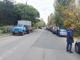 Провал по улице Маршала Говорова ликвидирован. Фото