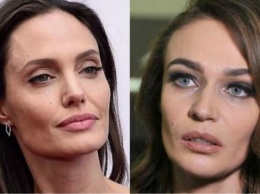 В Сети упрекнули «вульгарную» Водонаеву за подражание Джоли