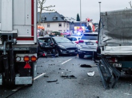 В Германии перевернулся польский автобус, 13 пострадавших