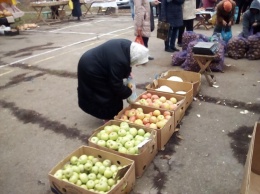 В Бердянске подходит к концу очередной сезон сельхозярмарок