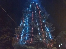 В Запорожье уже украсили новогоднюю елку