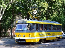 Николаевэлектротранс проводит капитальный ремонт трамвайных путей по улице Чкалова