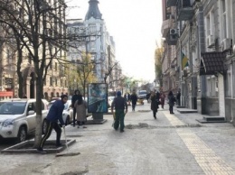 Улица на миллион: как проходит капитальный ремонт Пушкинской в самом центре Киева (ФОТО)
