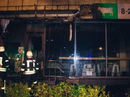 В разных точках Киева горели магазины одной торговой сети