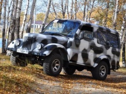 «Из грузовика в джип»: Тюнингованный ГАЗ-69 «Буренка» удивил сеть