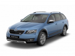 В сети появились изображения нового кросс-универсала Skoda Octavia Scout