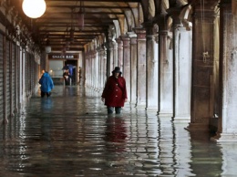 В Венеции ожидают нового подъема уровня воды