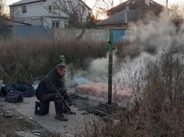 В Харькове бомжи оставили без тепла 56 домов (фото)