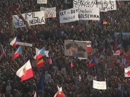 В Праге собрался 300-тысячный ''Майдан'' против правительства: впечатляющие видео