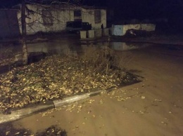 В Лисичанске затоплены улицы