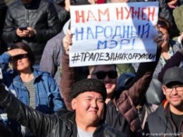 В России протестуют против главаря ДНР на посту мэра города
