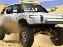В Сети появилось изображение американского пикапа Rivian R1T