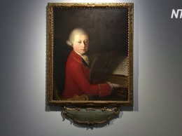Редкий портрет Моцарта выставят на торги в Париже (видео)