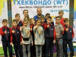 Юные одесские спортсмены успешно выступили на чемпионате Украины по тхэквондо