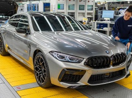 Новый BMW M8 Gran Coupe встал на конвейер