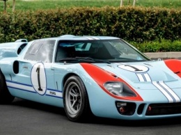 Реплику гоночного Ford GT40 из фильма «Ford против Ferrari» продадут на аукционе