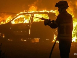 В Одессе сожгли машину офицера полиции - СМИ