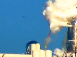 В США взорвалась опытная ракета SpaceX