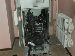 Под Харьковом неизвестные взорвали банкомат