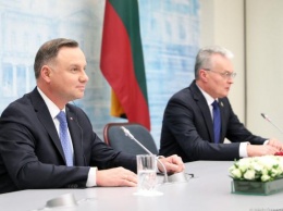 Президенты Польши и Литвы высказались за сохранения санкций против России