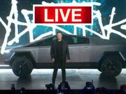 Илон Маск показал свой первый пикап Tesla Cybertruck (ФОТО)